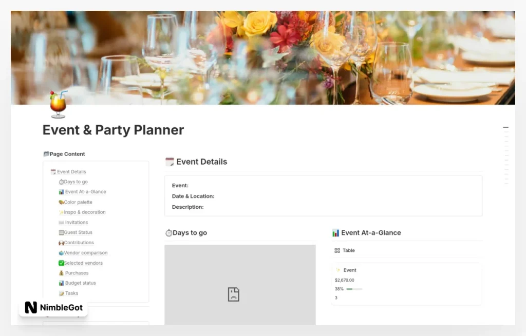 Event & Party Planner