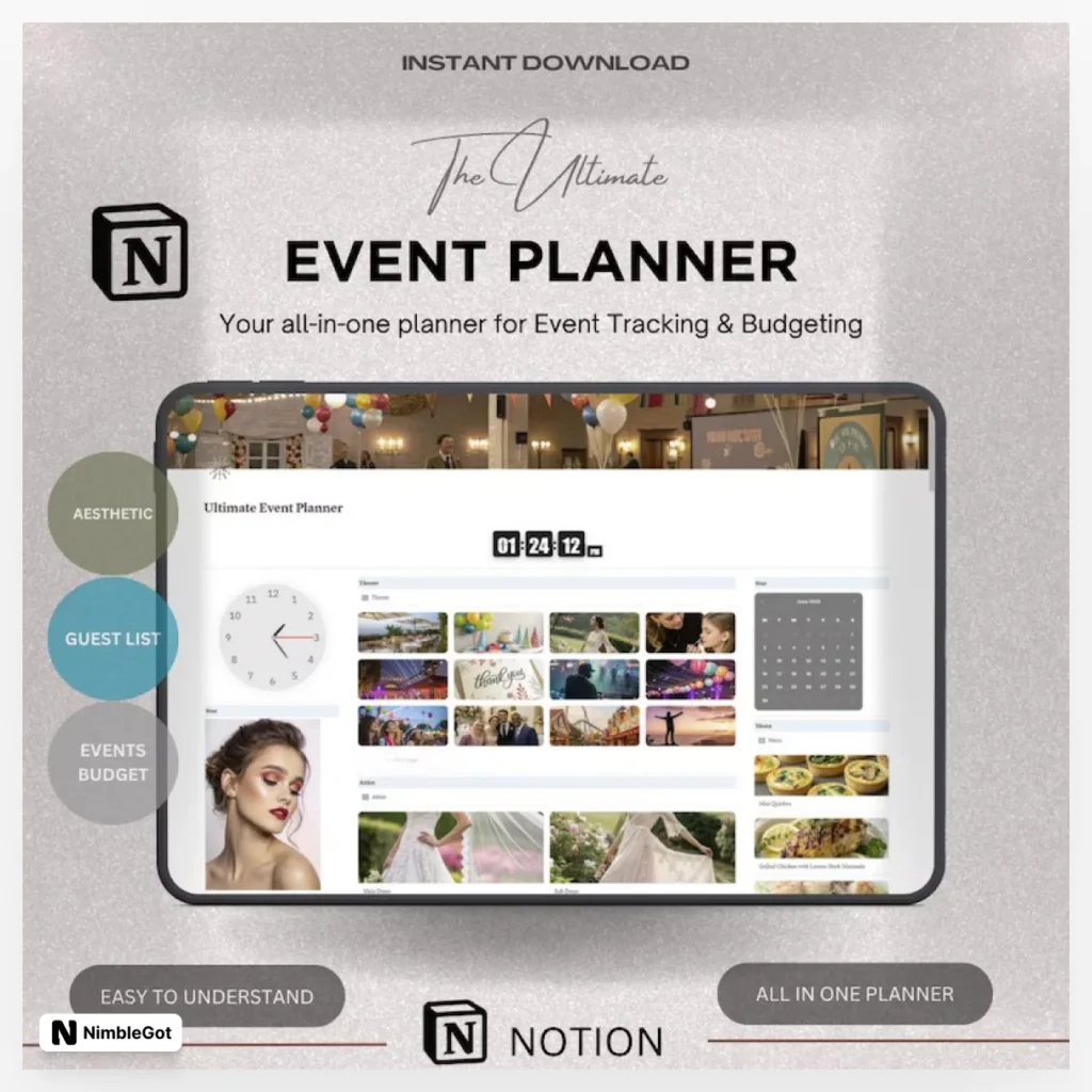 Notion Template Event Planner