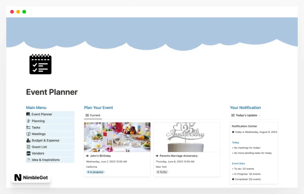 Ultimate Event Planner