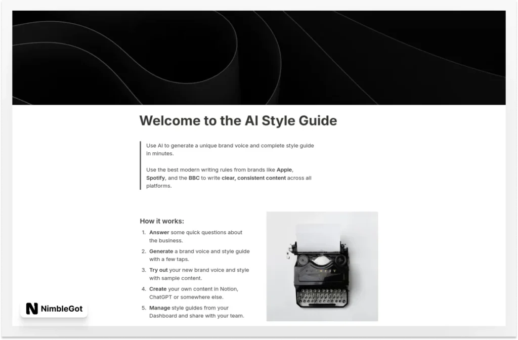 AI Style Guide