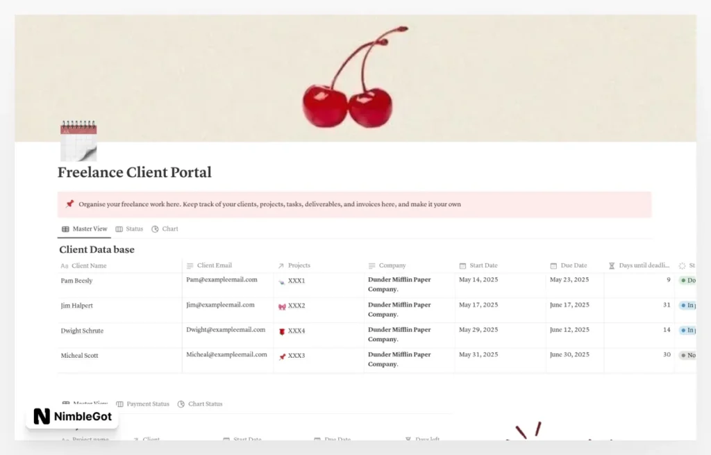 Freelance Client Portal