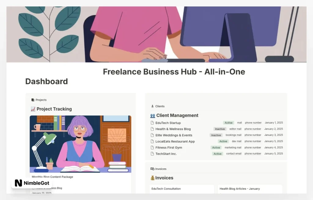 Freelance Business Hub