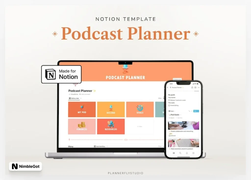 Podcast template