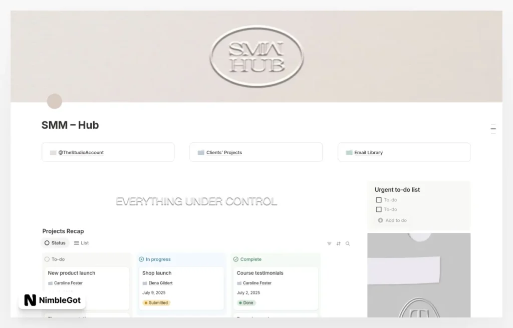 Social Media Manager – HUB