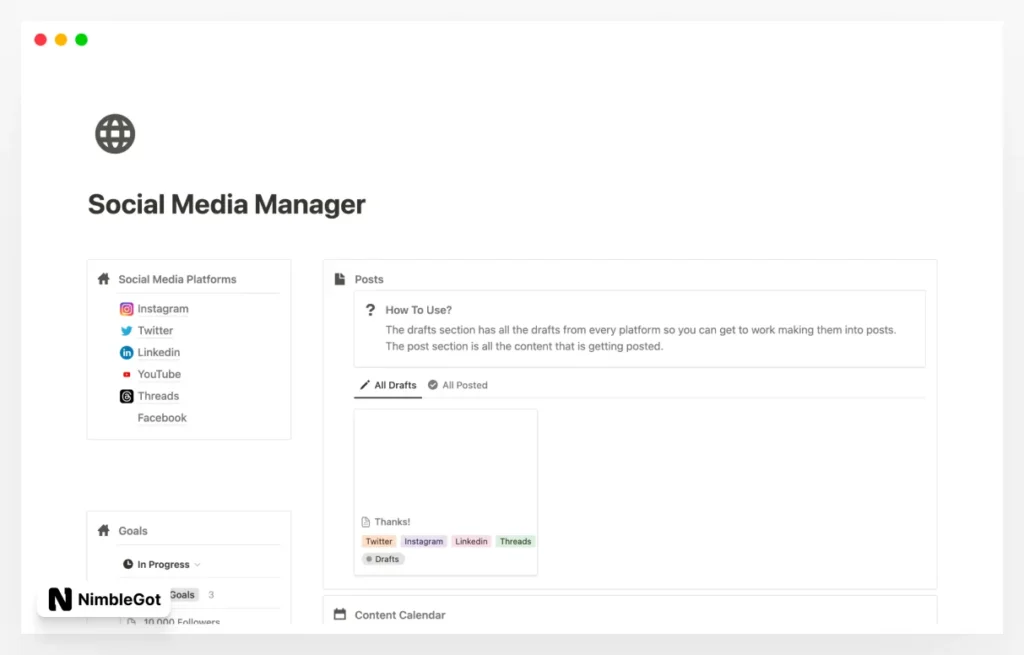 Social Media Manager