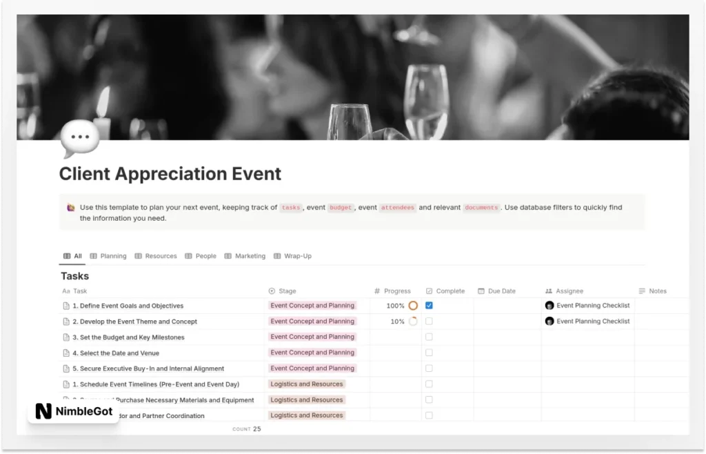 Client Appreciation Event