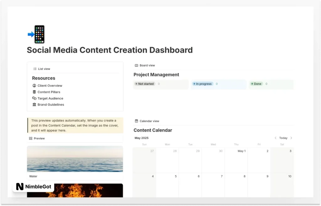 Social Media Manager's Hub