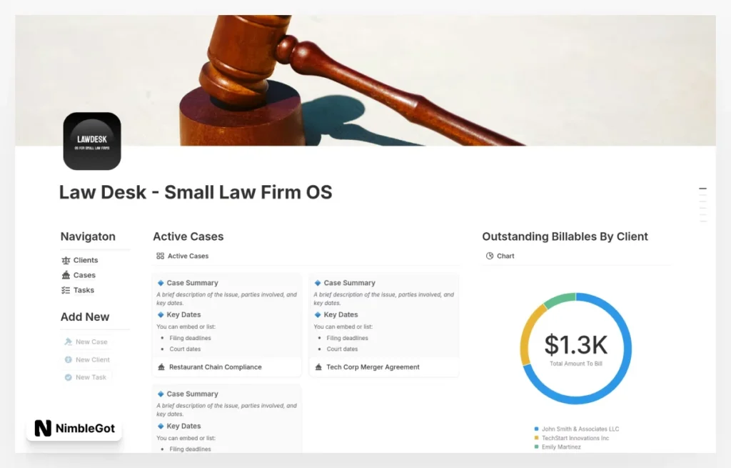 Law Desk - Small Law Firm Operating System