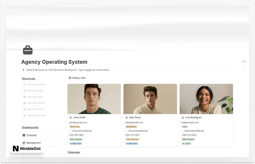 Agency Operating System