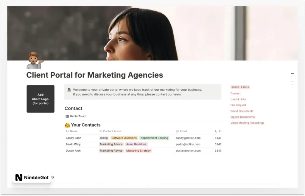 Client Portal for Marketing Agencies