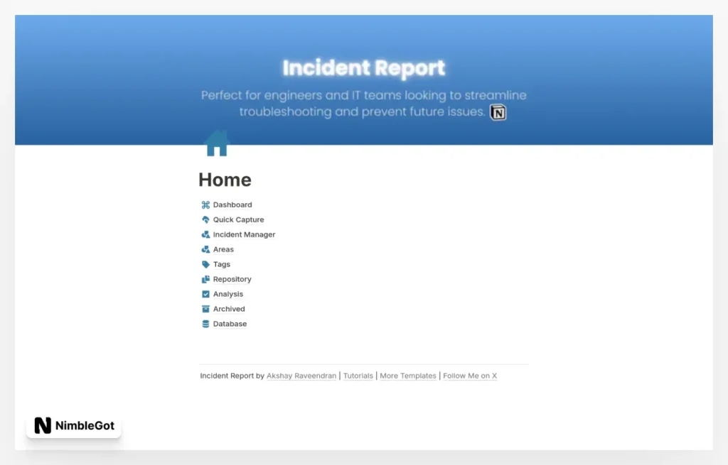 Incident Report
