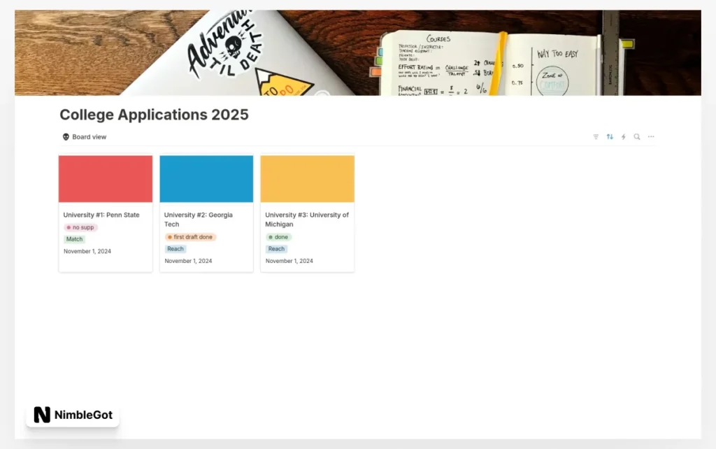 College Applications