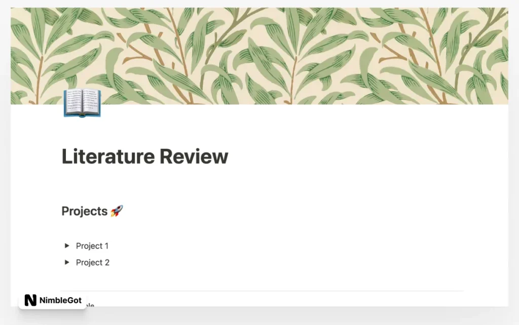 Literature Review