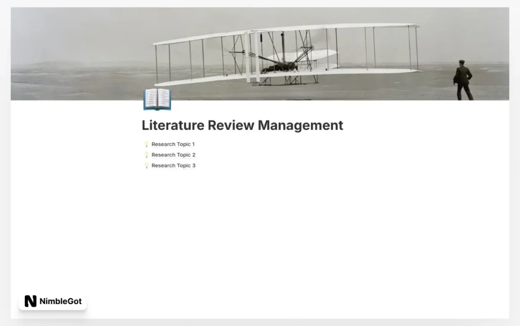 Literature Review Management System