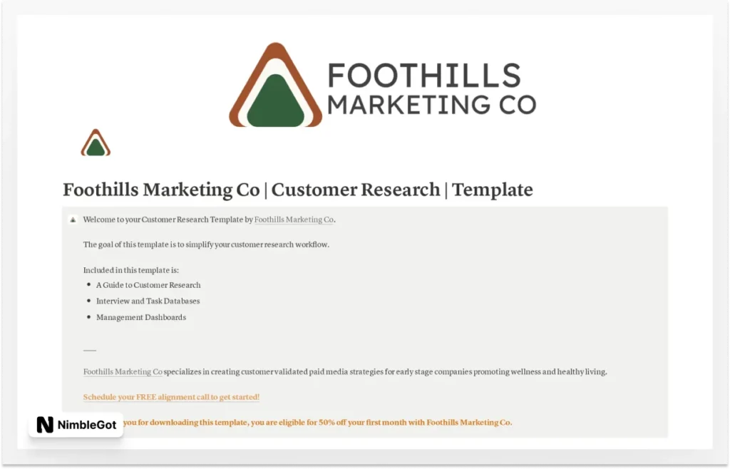 Customer Research Management