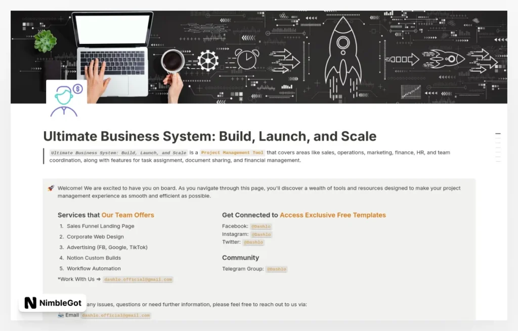 Ultimate Business System: Build, Launch, and Scale