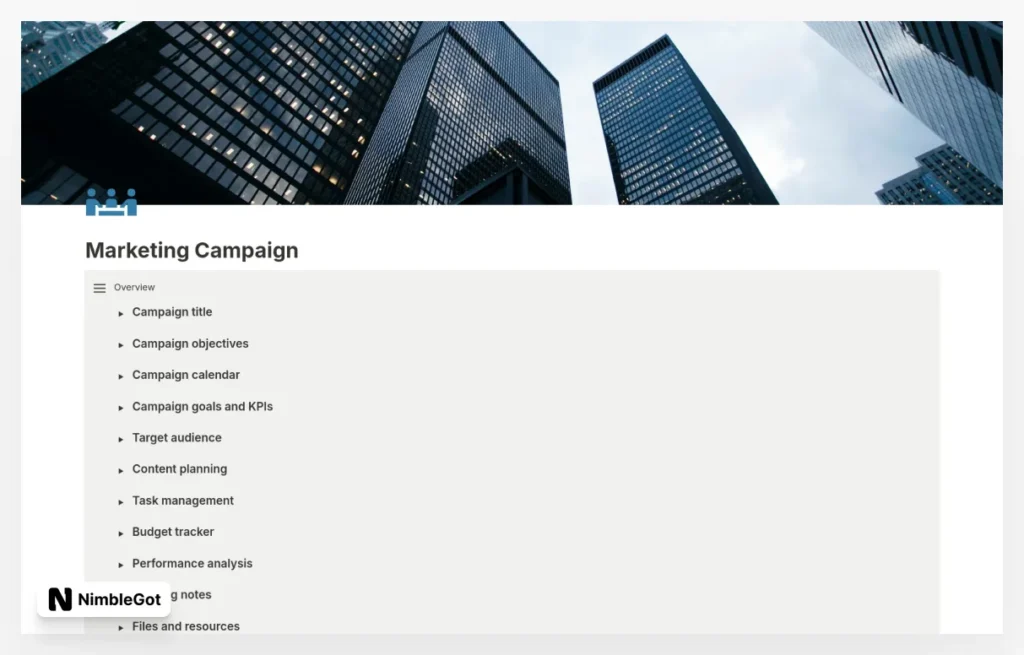 Marketing Campaign Planner
