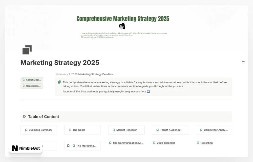 2025 Marketing Strategy