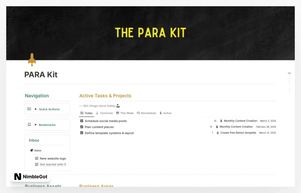 The PARA Kit