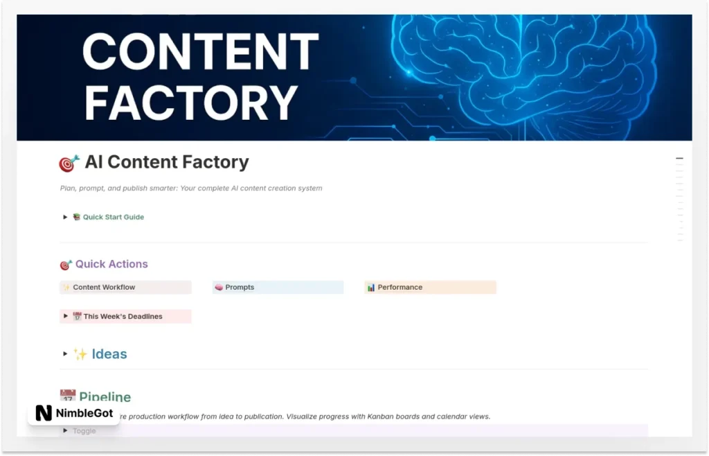 AI Content Factory