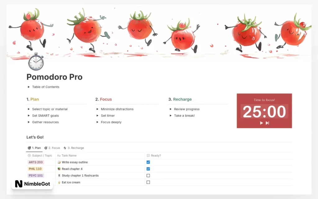 Pomodoro Pro