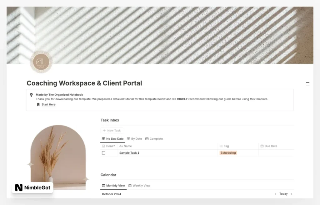 ULTIMATE Coaching Workspace & Client Portal