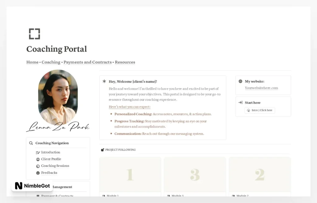 Coaching Portal