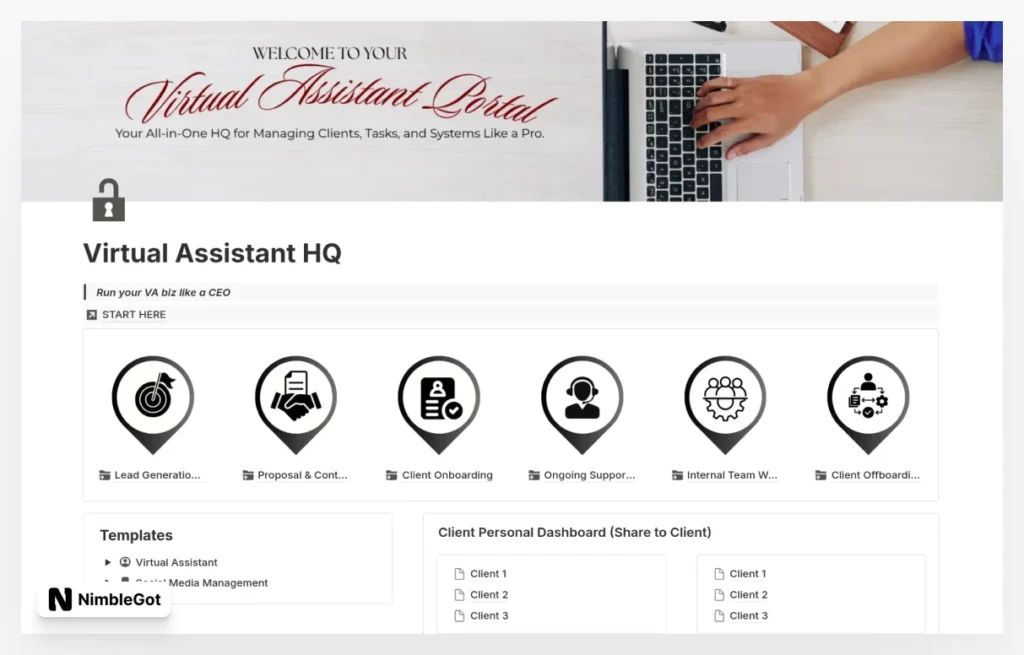 for Virtual Assistant Agencies HQ
