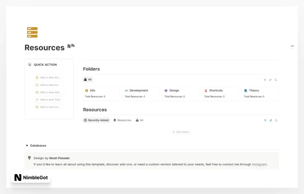 Resource Library – Organized Vault for Info