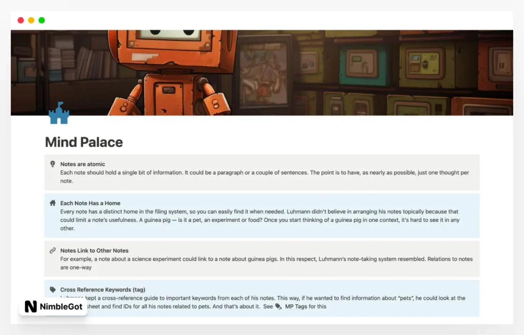 Zettelkasten Note System
