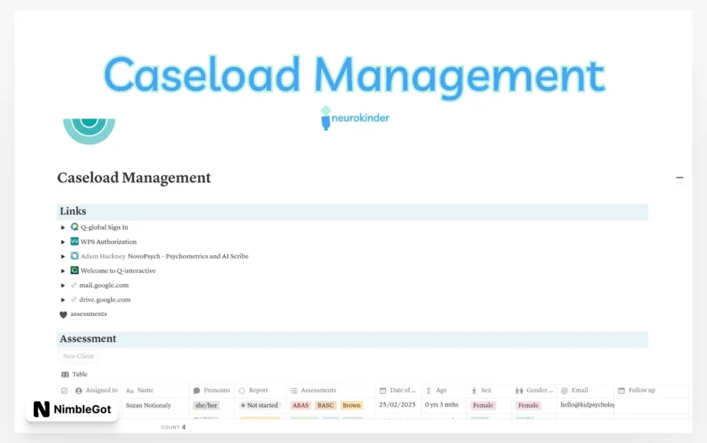 Caseload Management