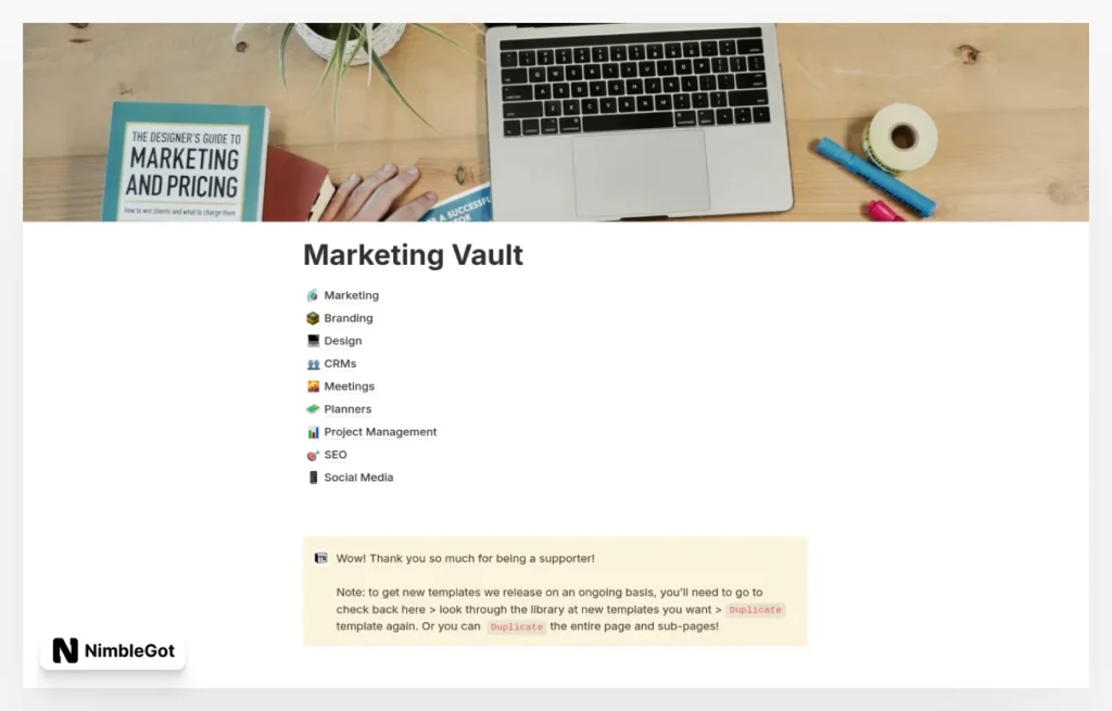 Marketing Vault