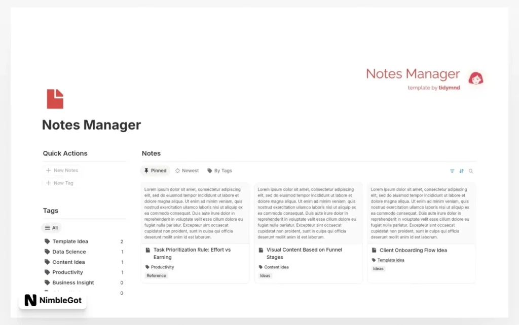 Notes Manager