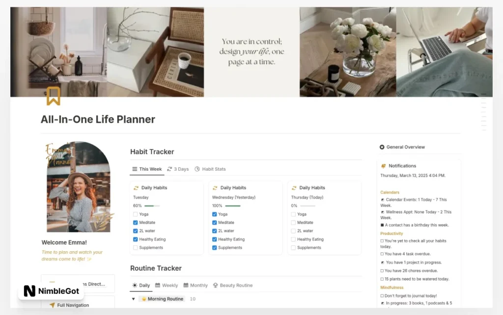 All-In-One Life Planner