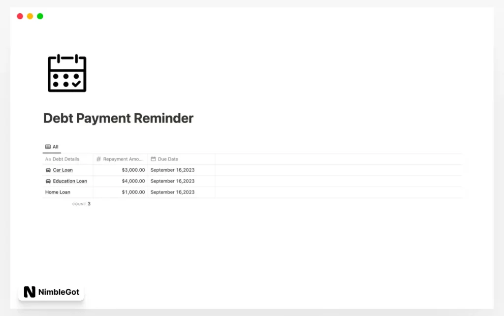 Debt Payment Reminder on WhatsApp with Automation