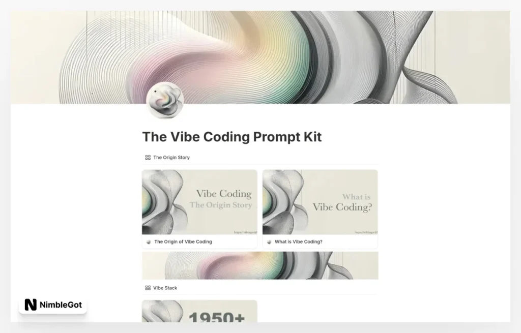 The Vibe Coder Prompt Kit