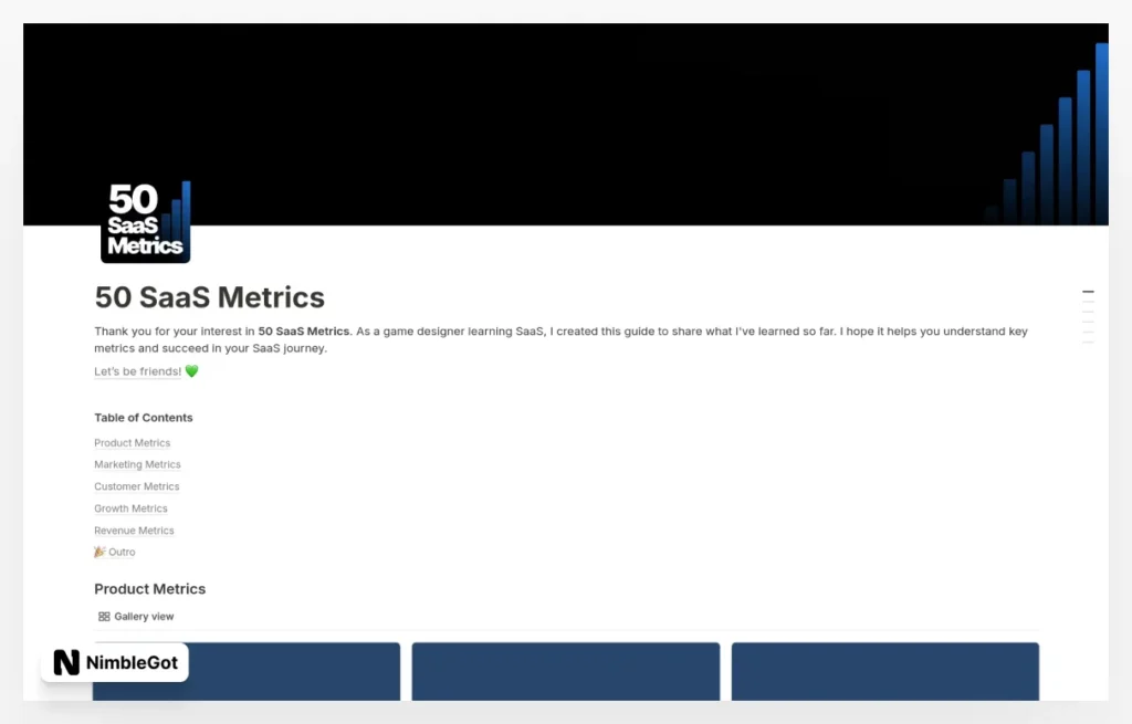50 SaaS Metrics