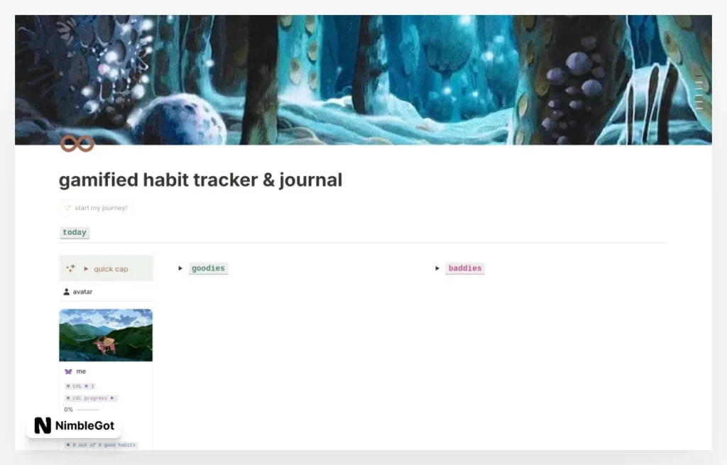 Gamified Habit & Routine Builder/Tracker + Journal