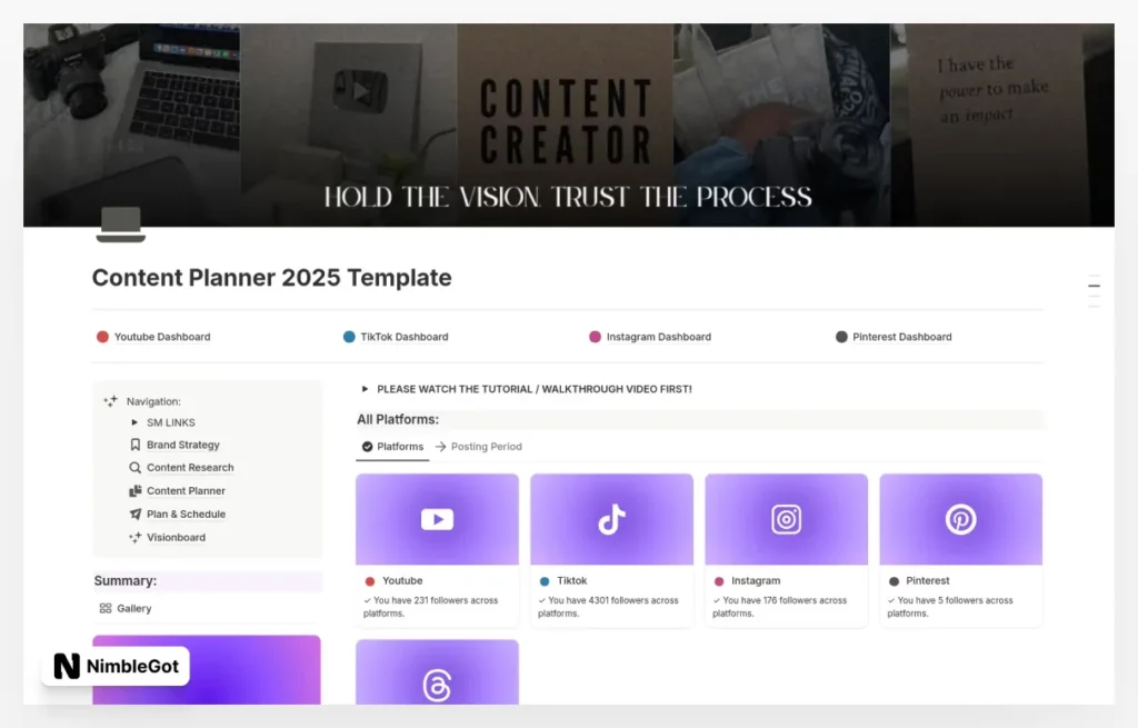 Ultimate Content Planner