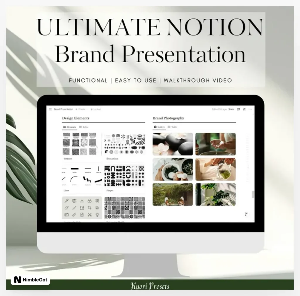 Notion Brand Presentation Template