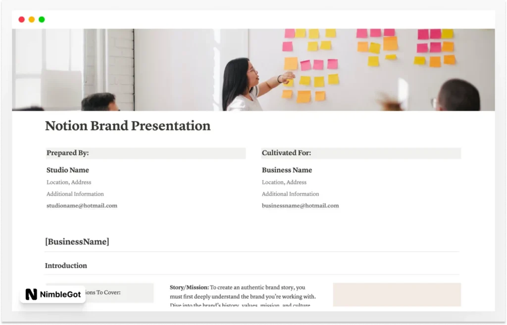 Brand Presentation