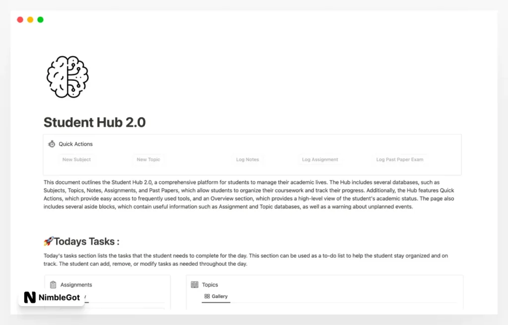 Student Hub 2.0