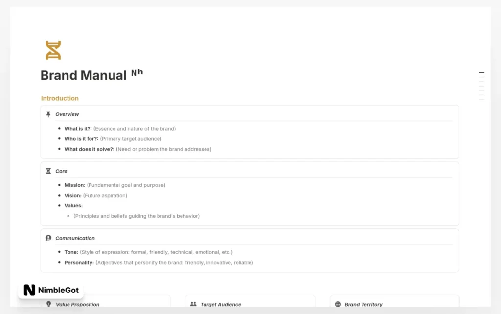 Brand Manual: Detailed and complete Brand Creation