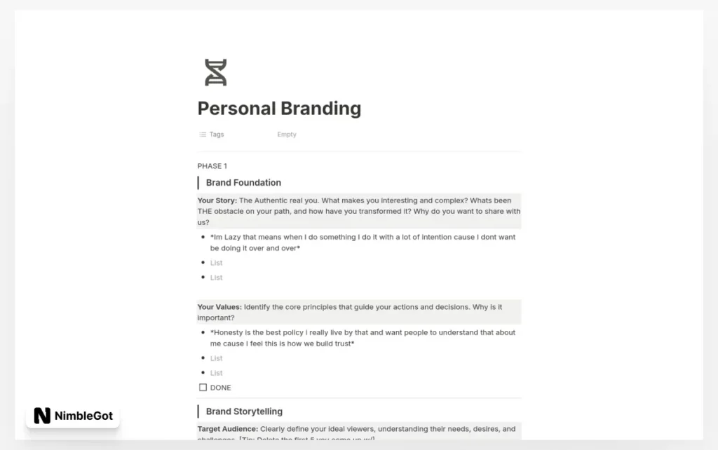 Personal Branding