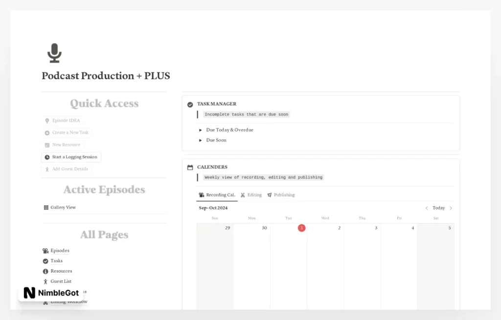 Podcast Production + PLUS