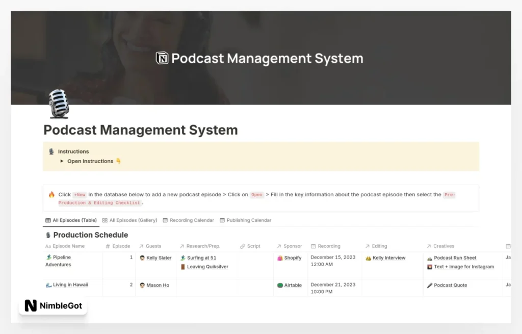 Podcast Management System