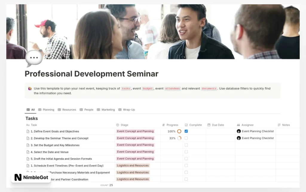 Professional Development Seminar