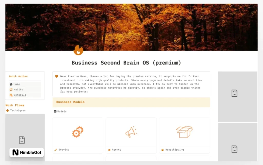Business Second Brain OS Premium