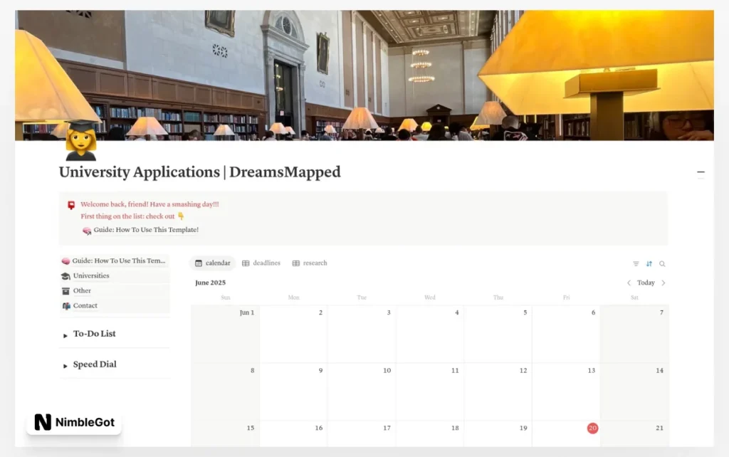 University Application Tracker | DreamsMapped