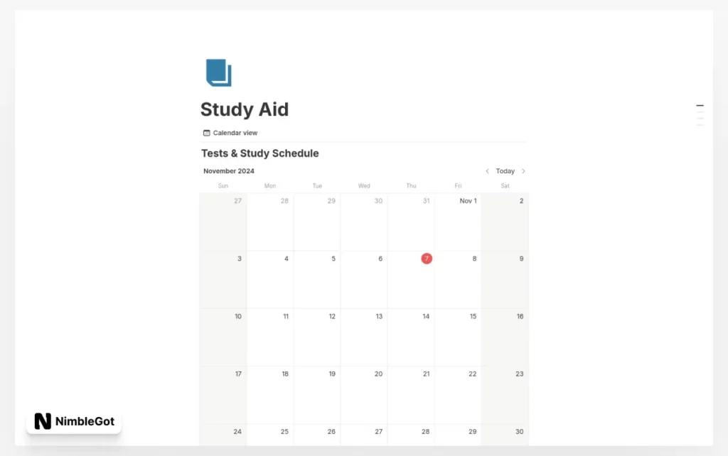Study Planner